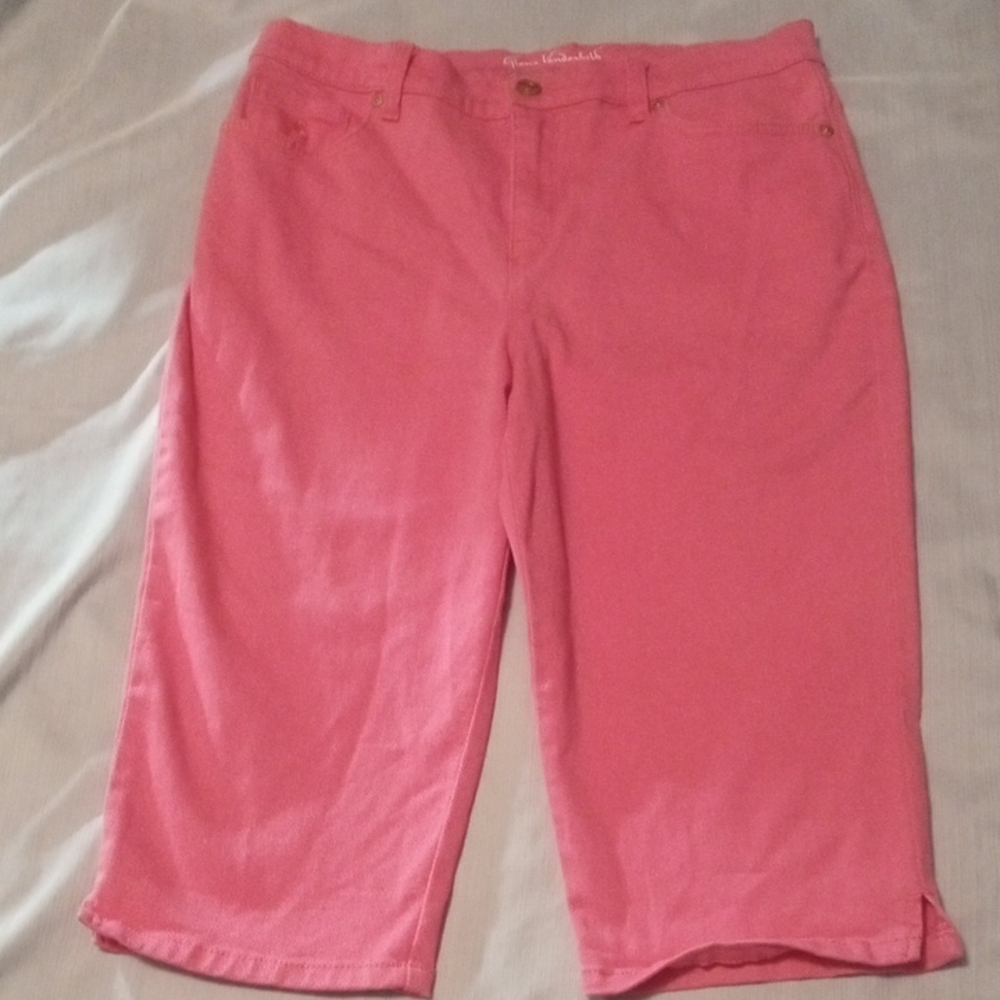 Pink Women's Capri Pants